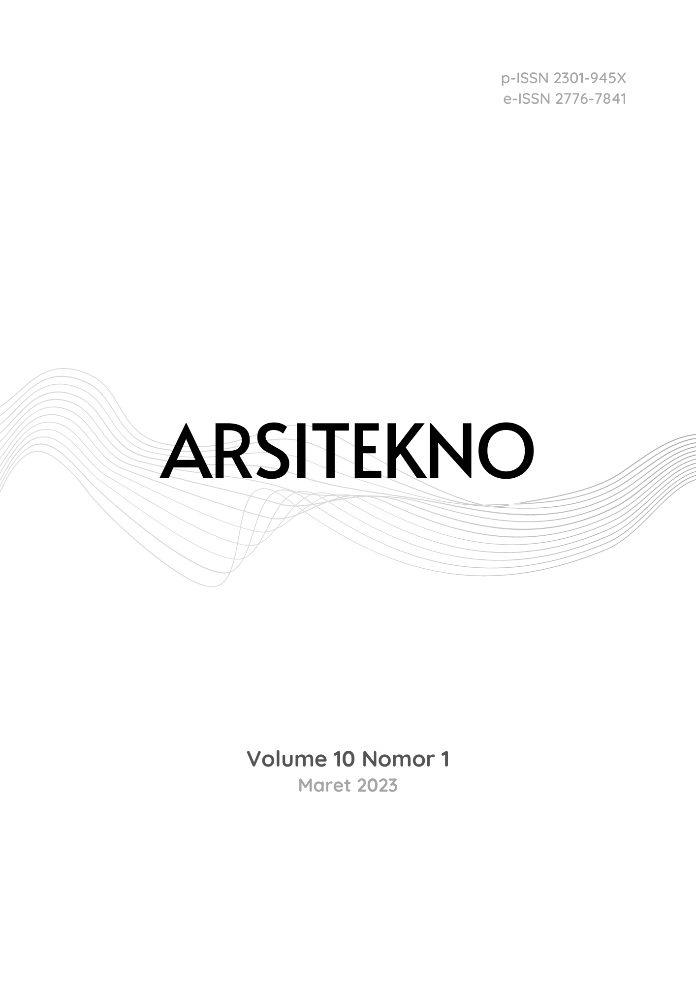 Arsitekno Vol 10 No 1
